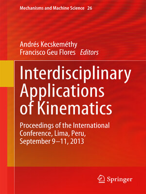 cover image of Interdisciplinary Applications of Kinematics